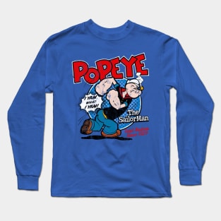 Popeye The Sailor Long Sleeve T-Shirt